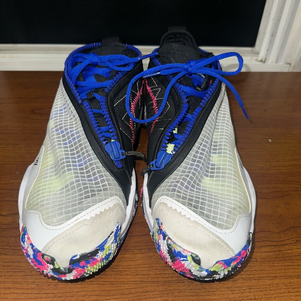 Jordan Why Not Zer0.6 White Multicolor Athletic Sneakers DO7189 101 Size 11.5 - Picture 4 of 10